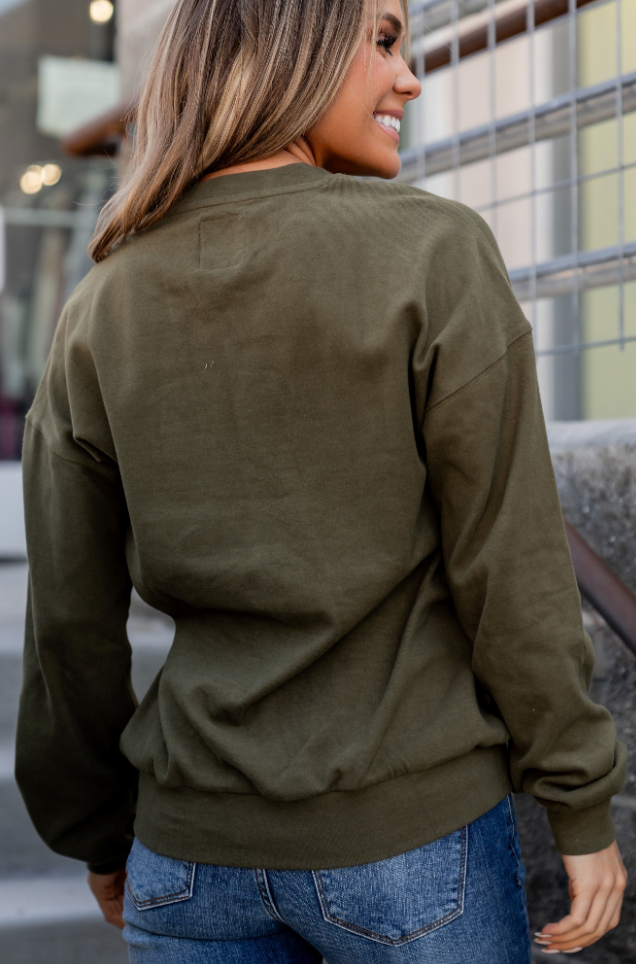 Ampersand Avenue University Pullover - What It Takes