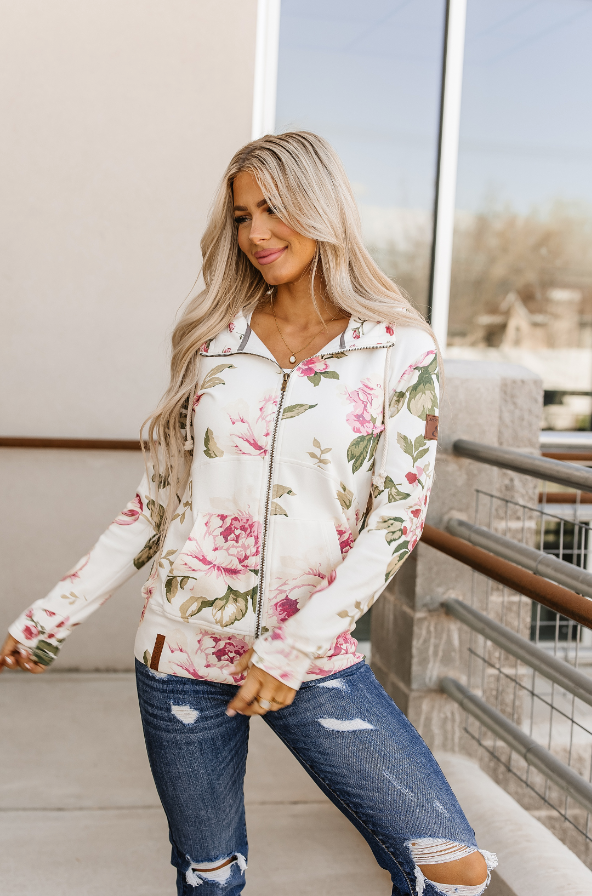 Ampersand Avenue Fullzip Sweatshirt - Most Of Fall