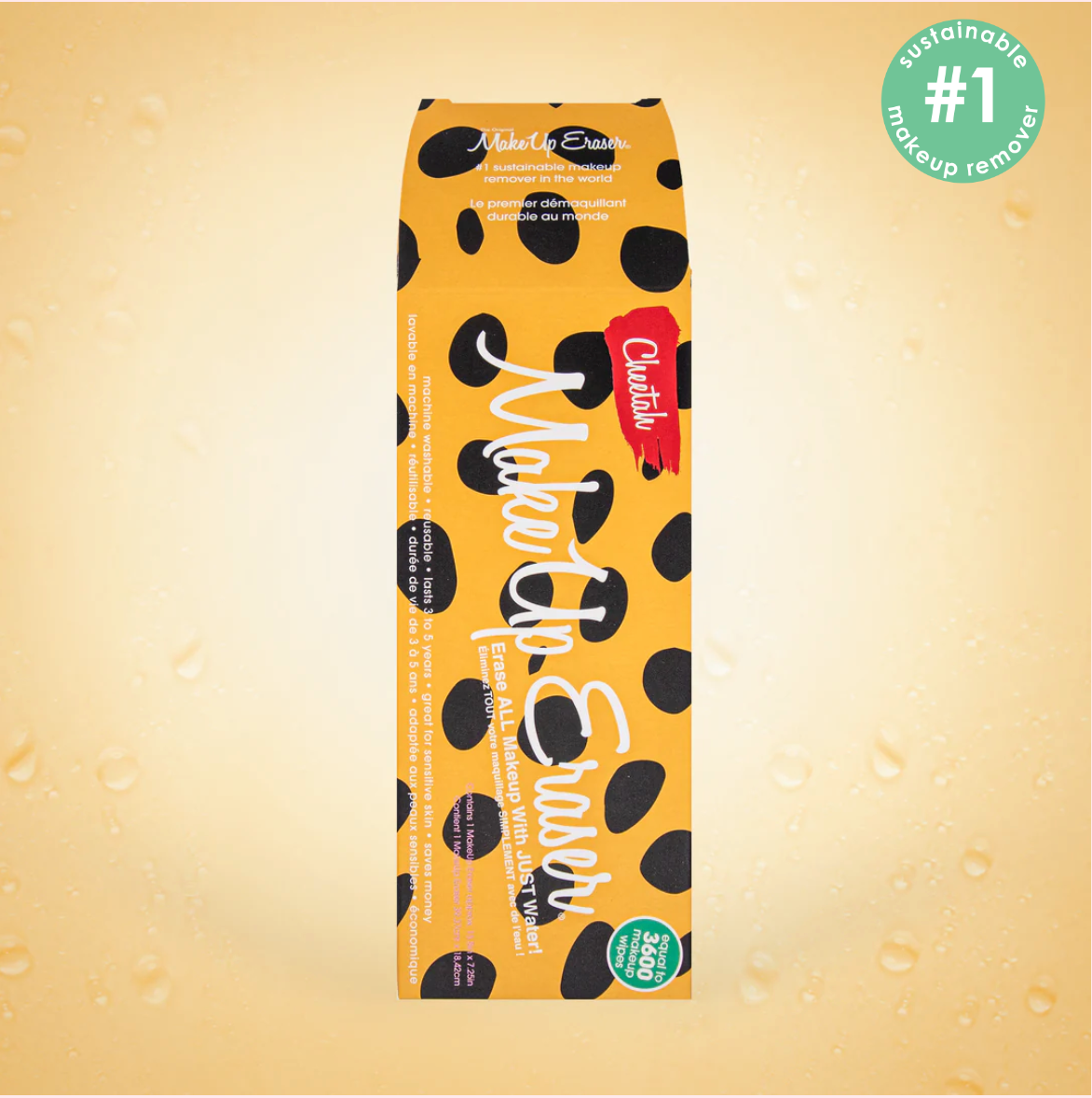 Cheetah Makeup Eraser
ERASE ALL MAKEUP WITH JUST WATER
#1 sustainable makeup remover