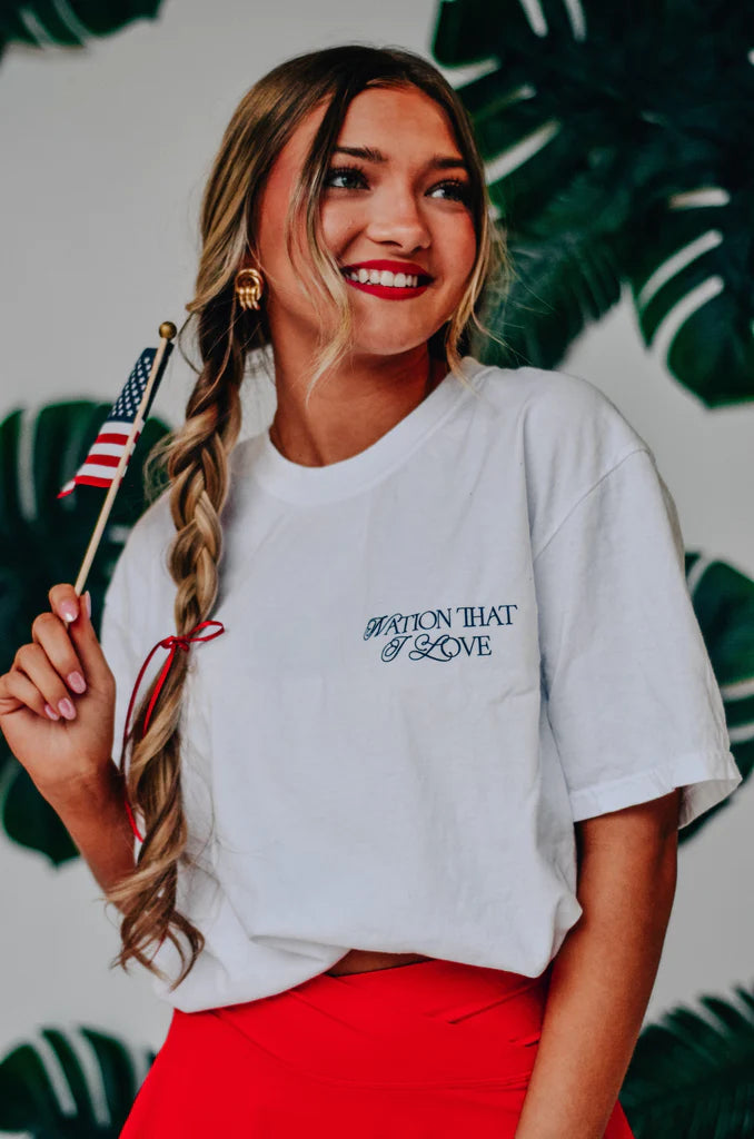 America The BOWtiful Graphic Tee