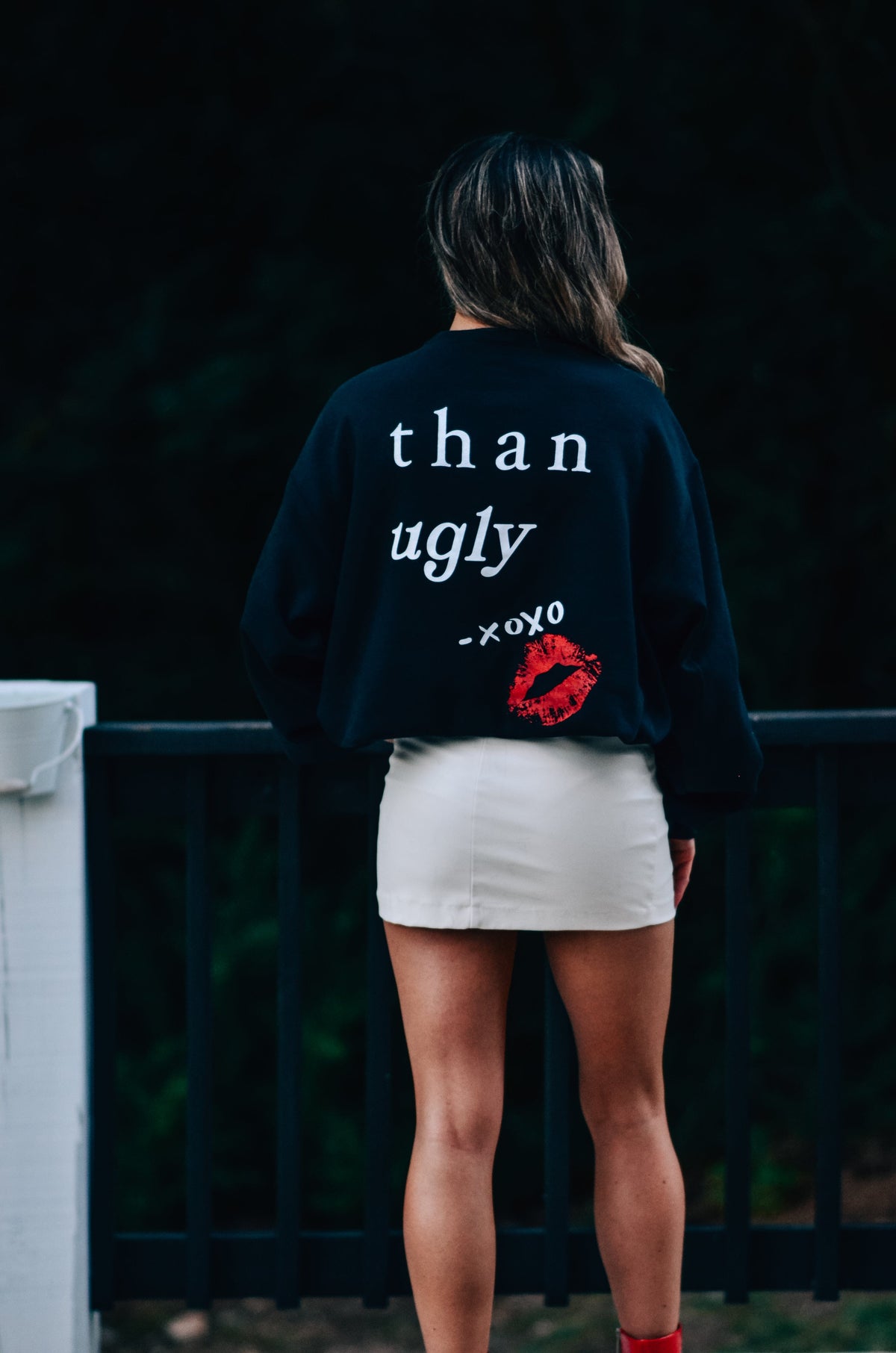 Better Late Than Ugly Sweatshirt *ONLINE EXCLUSIVE*