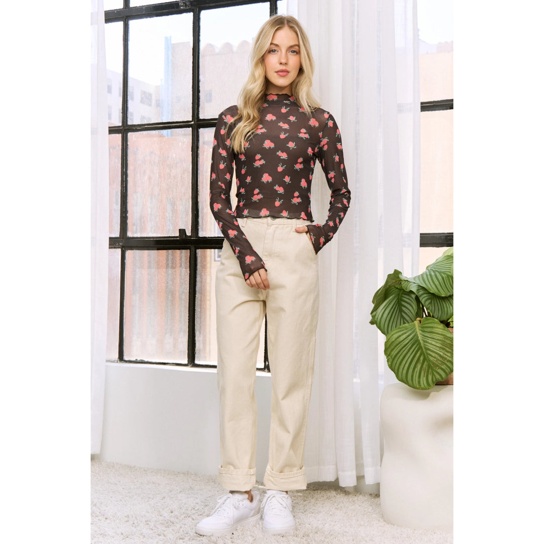 Just Wanna Move It Mesh Top