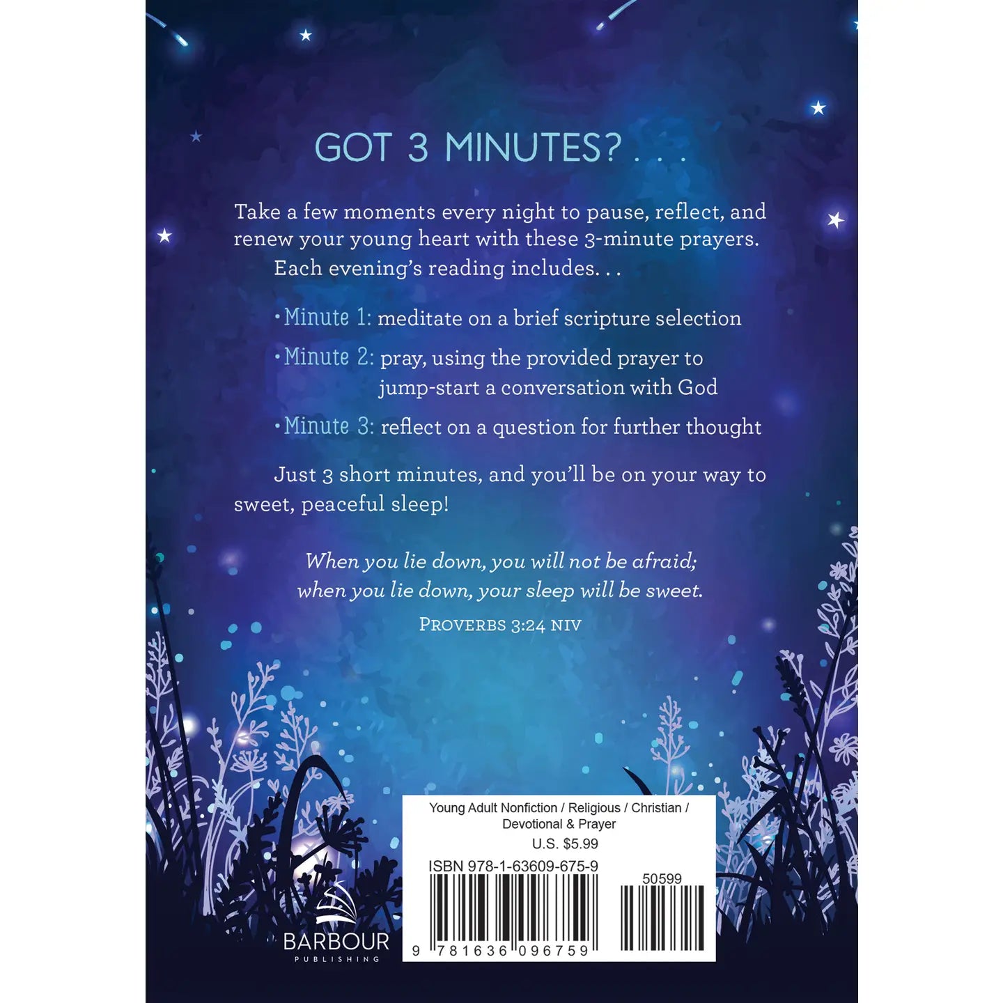 3-Minute Nighttime Prayers for Teen Girls