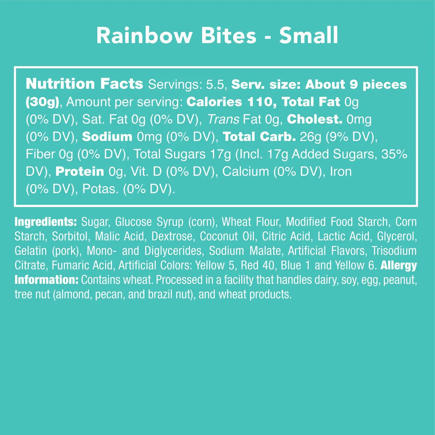 Candy Club - Rainbow Bites