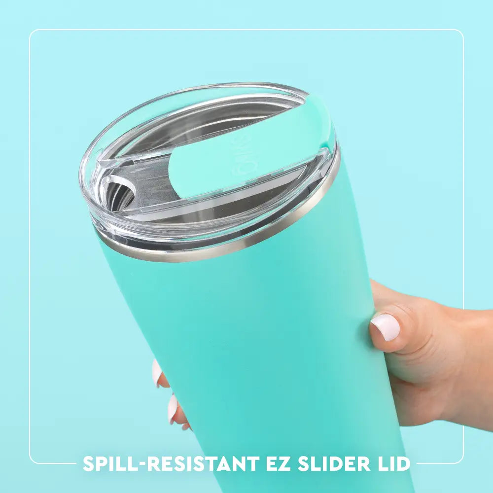 Spill Resistant EZ Slider LId