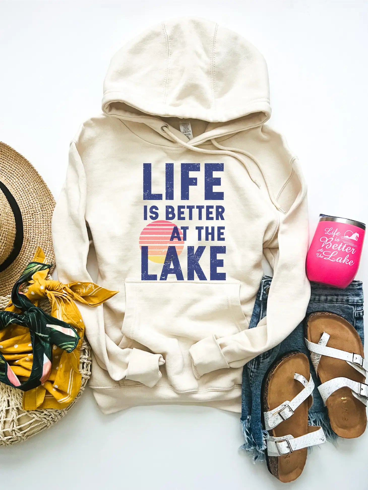 Life is Better At the Lake Hoodie