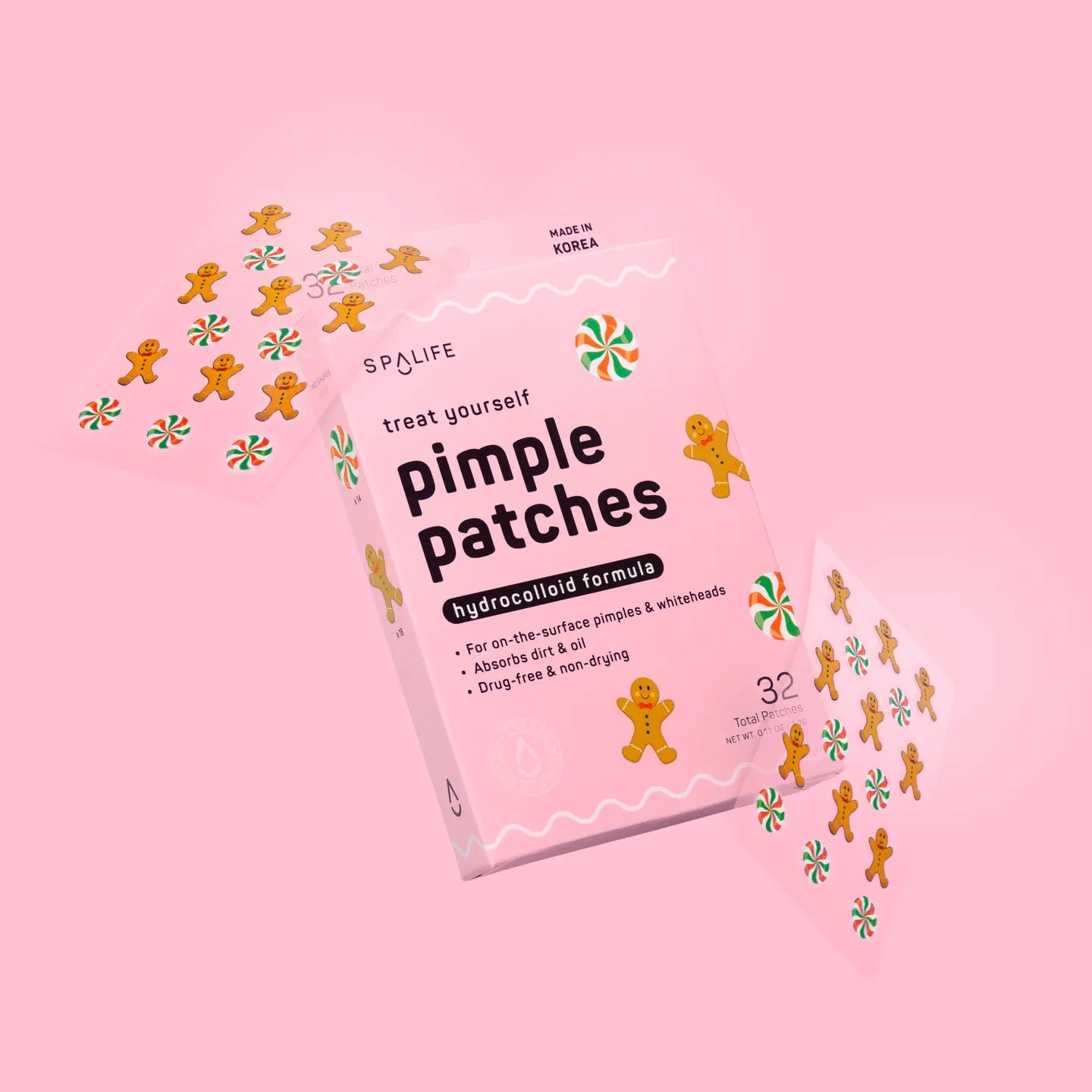 Treat Yourself Pimple Patches
hydrocolloid formula
For the on the surface pimples and whiteheads
Absorbs dirt and oil
Drug free and non drying
72 patches