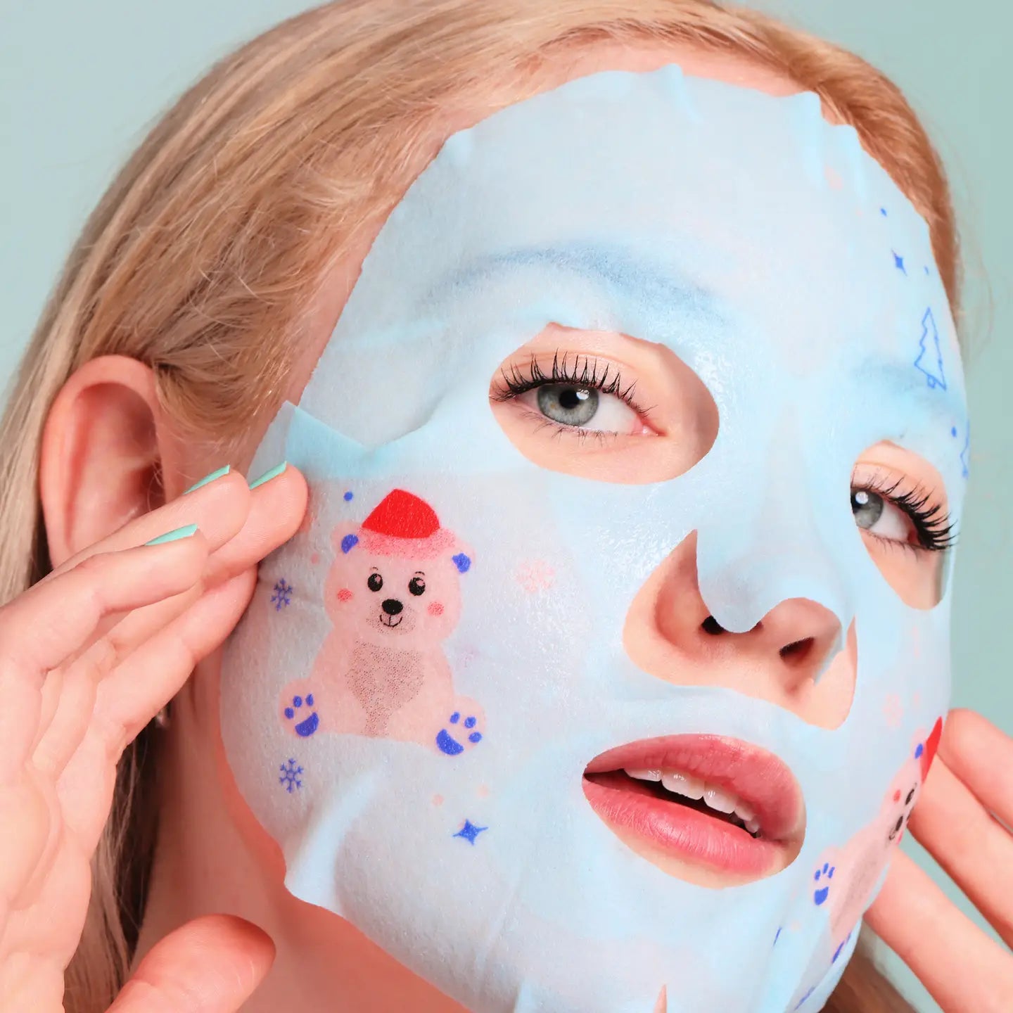 Christmas Holiday Winter Wonder Animal Facial Mask