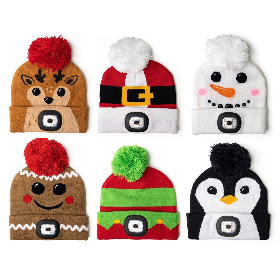 Christmas Night Scope Kids Beanie