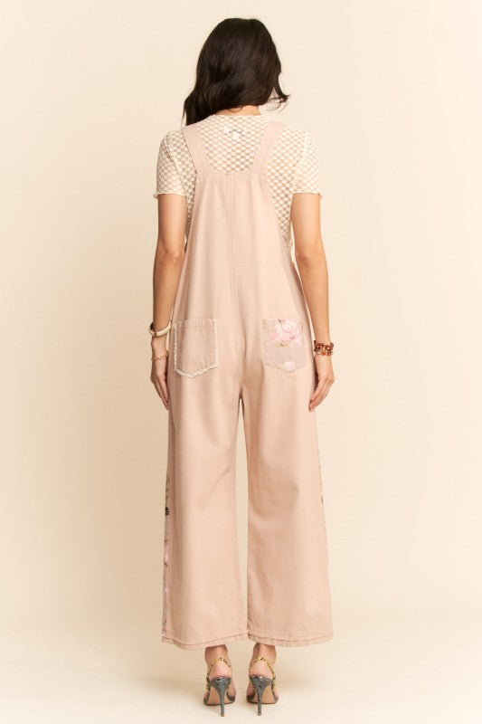 Sweet Symphony Floral Overalls
