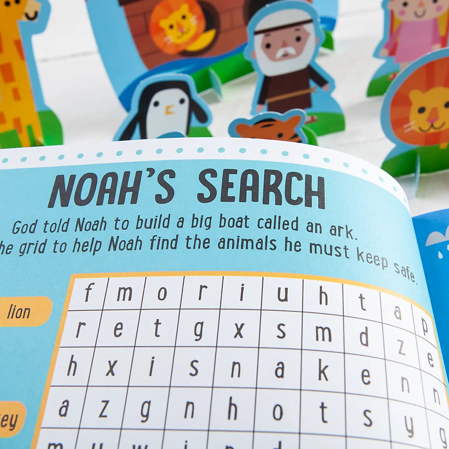 Noah's Search activity page