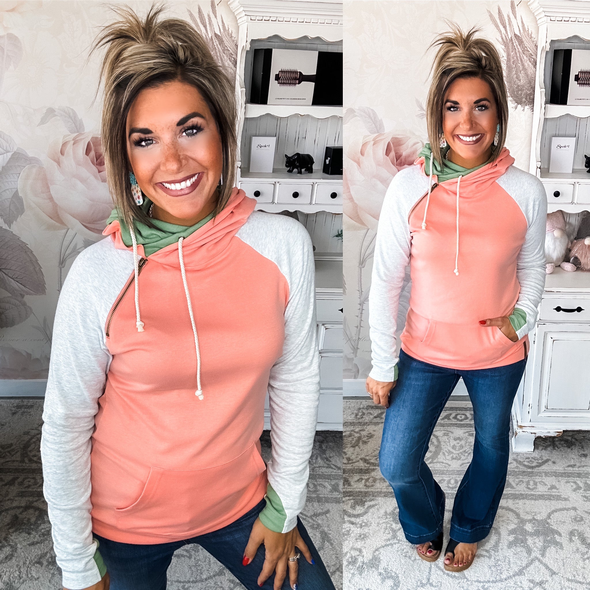 Ampersand Avenue Doublehood™ Sweatshirt - Free Spirit