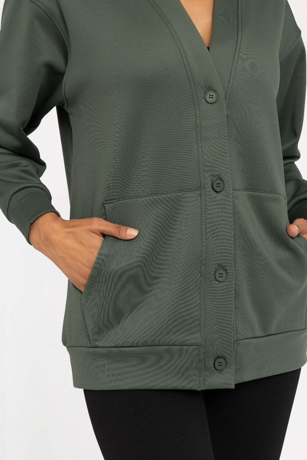 Whatever You Do Cardigan - Deep Forest