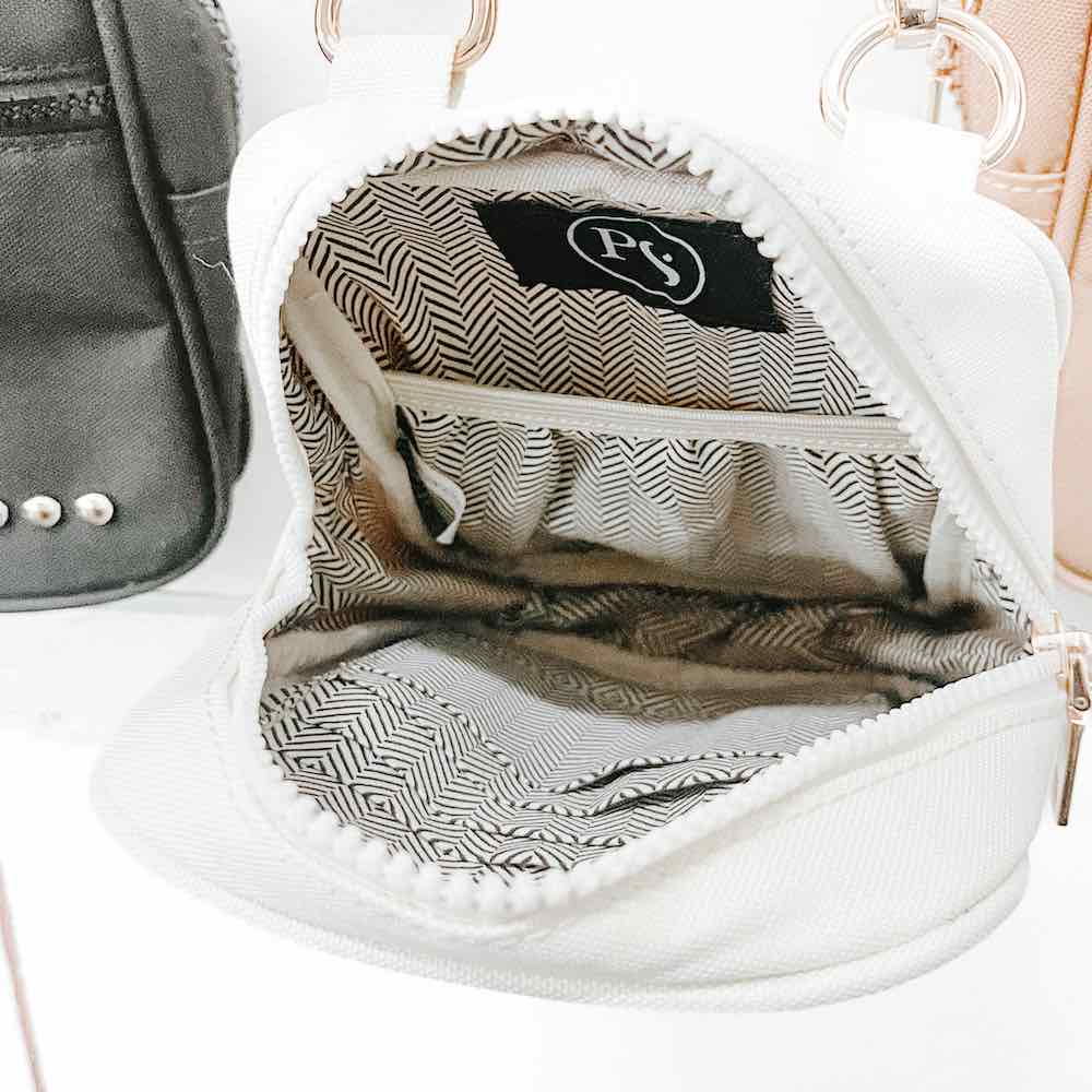 Maya Messenger Bag - Cream