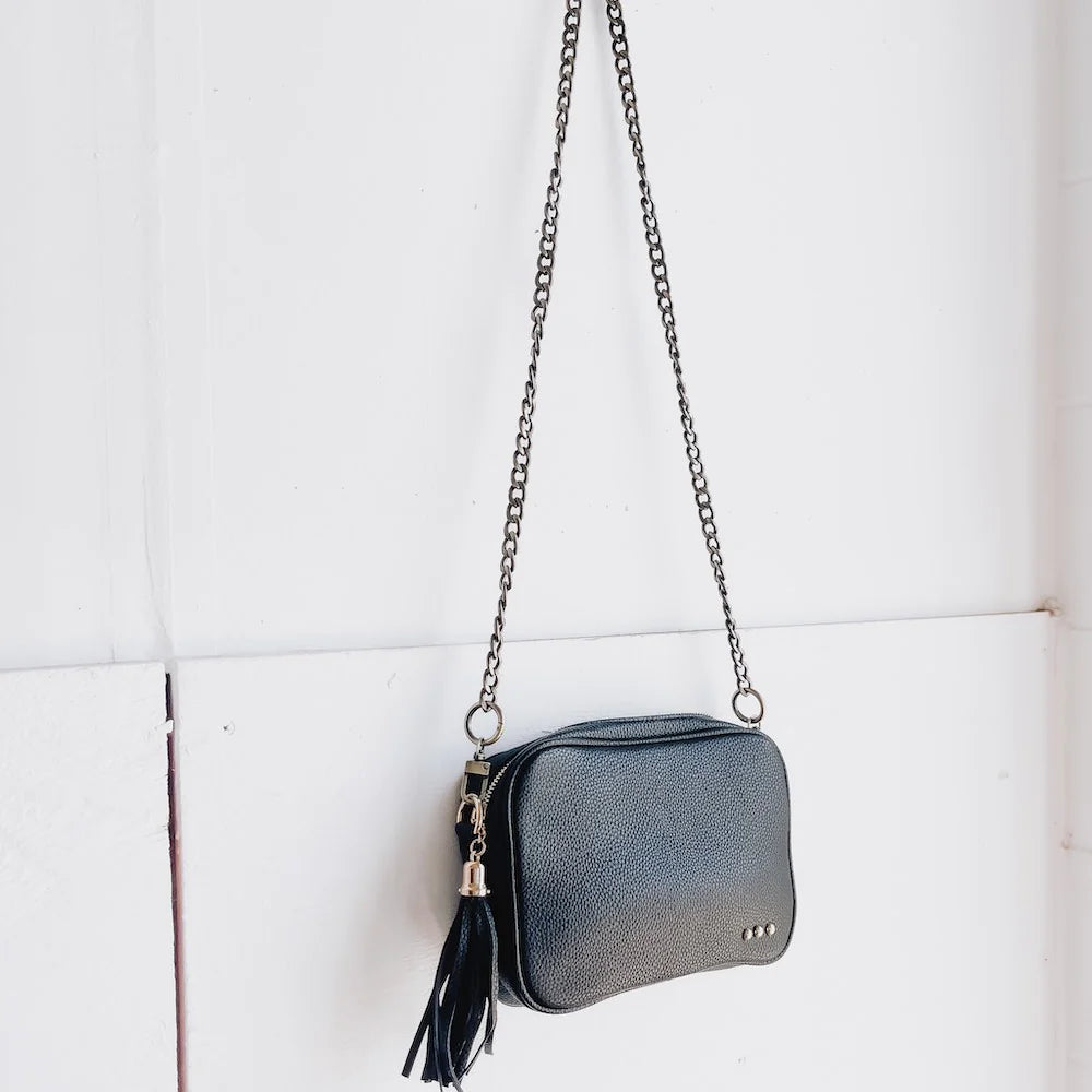 Metal Chain Strap - Brushed Bronze