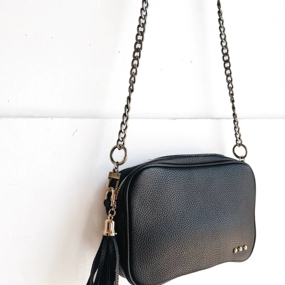 Metal Chain Strap - Brushed Bronze