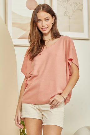 Simply The Best Tee - Apricot