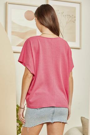 Simply The Best Tee - Hot Pink