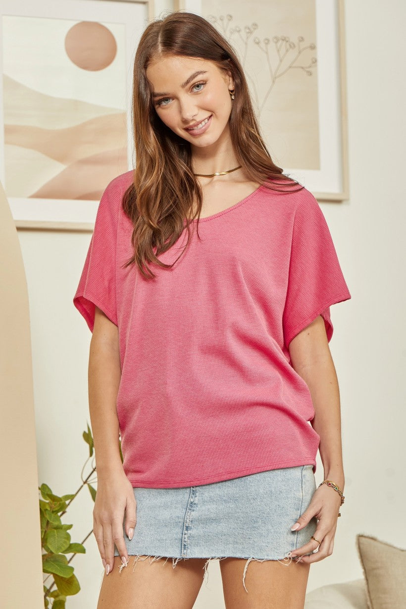 Simply The Best Tee - Hot Pink