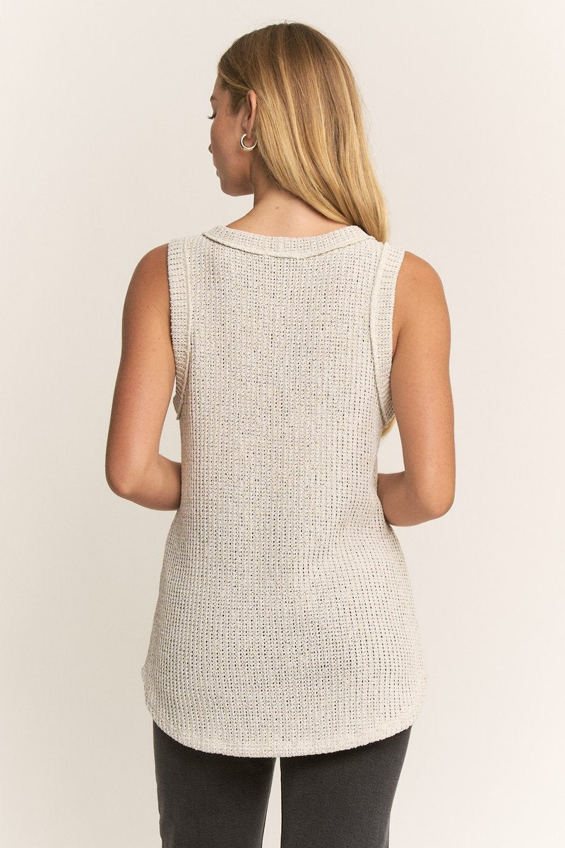 Here It Comes Knit Tank Top