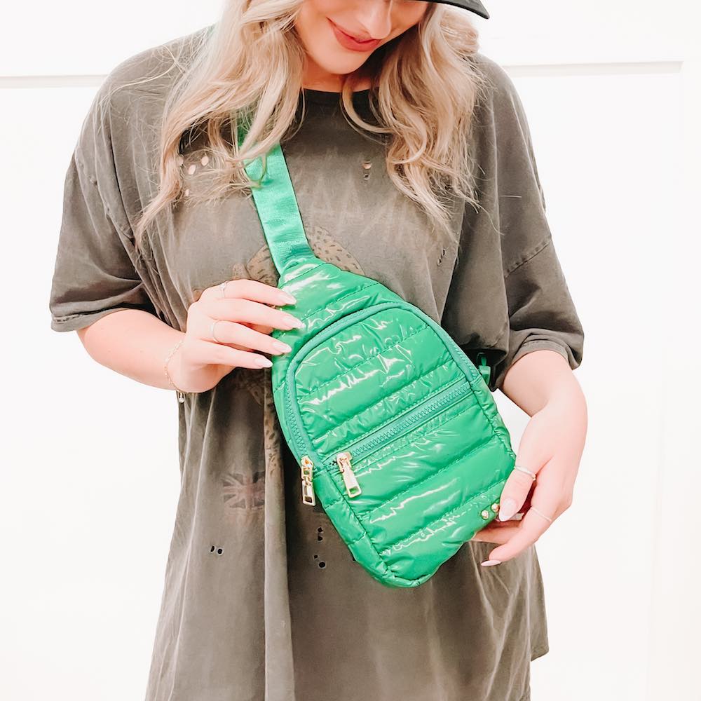 Sonali Sling Bag - Emerald