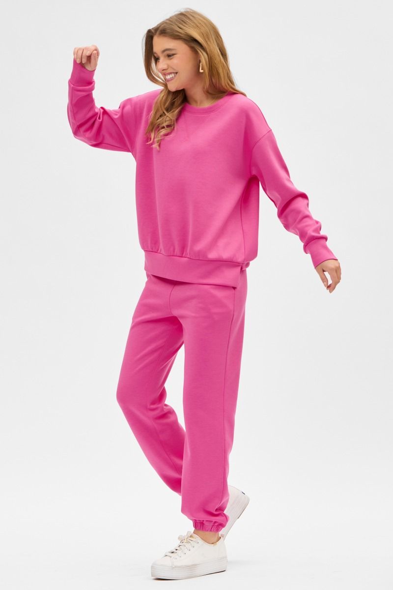 Classy On The Weekend Set - Hot Pink