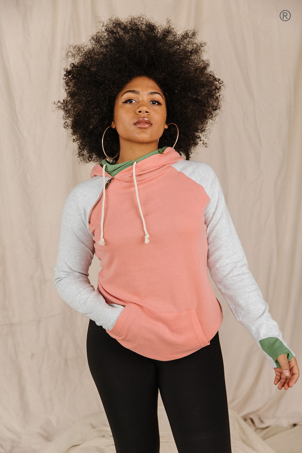 Ampersand Avenue Doublehood™ Sweatshirt - Free Spirit
