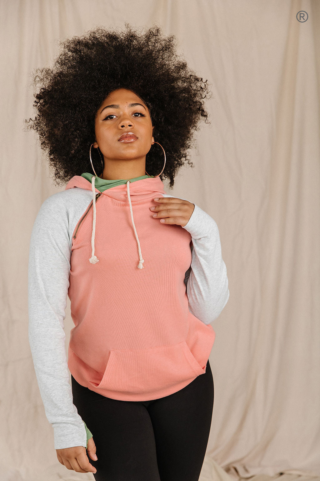 Ampersand Avenue Doublehood™ Sweatshirt - Free Spirit
