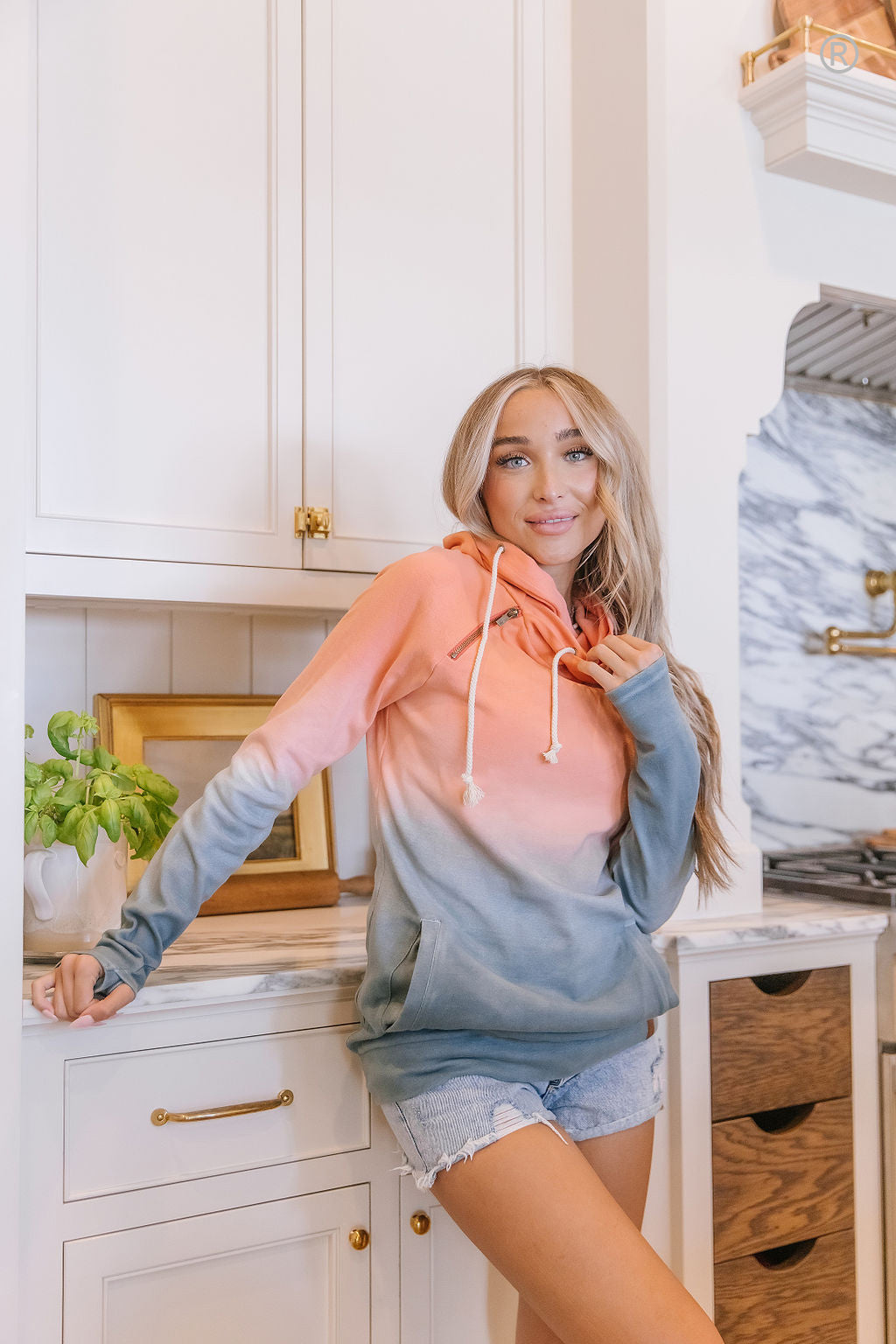 Ampersand Avenue - Doublehood™ Sweatshirt - Chasing Sunset
