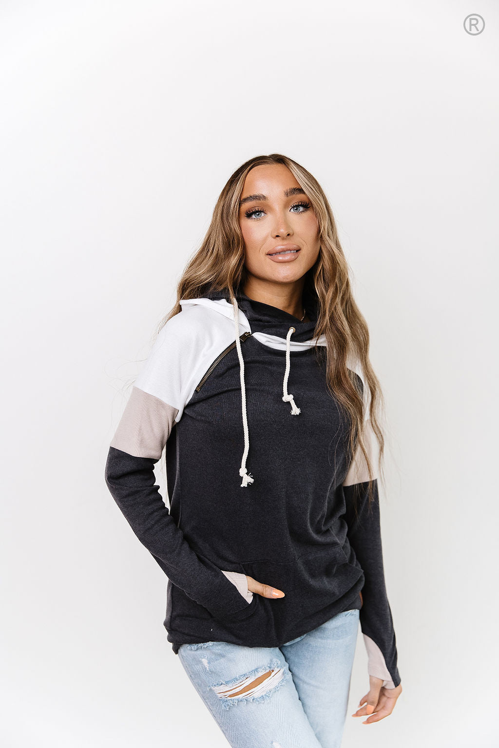 Ampersand Avenue - Doublehood™ Sweatshirt - Let's Face It
