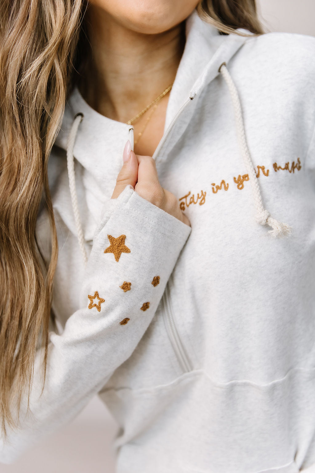 Ampersand Avenue - Halfzip Hoodie In Your Magic