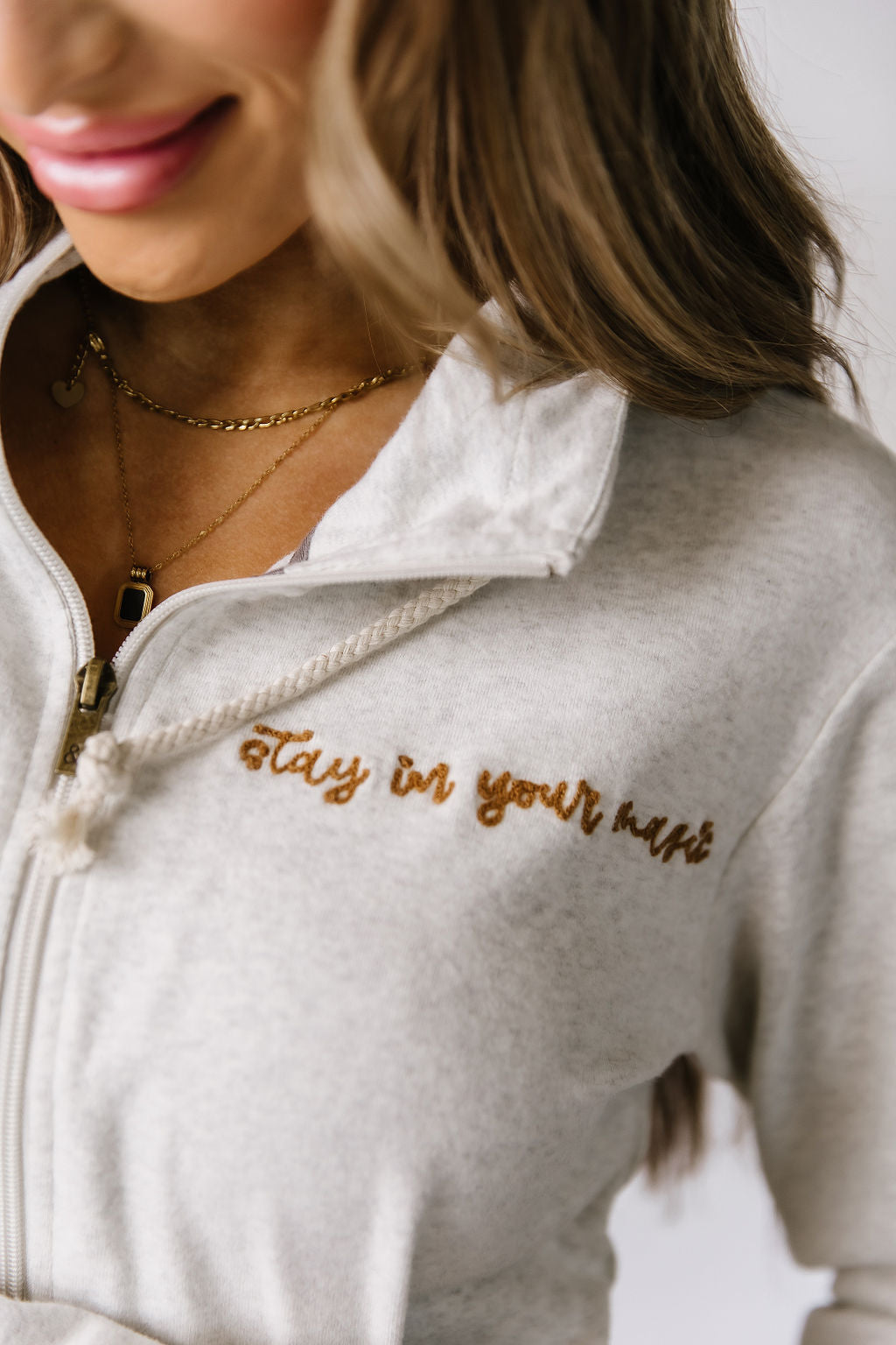 Ampersand Avenue - Halfzip Hoodie In Your Magic