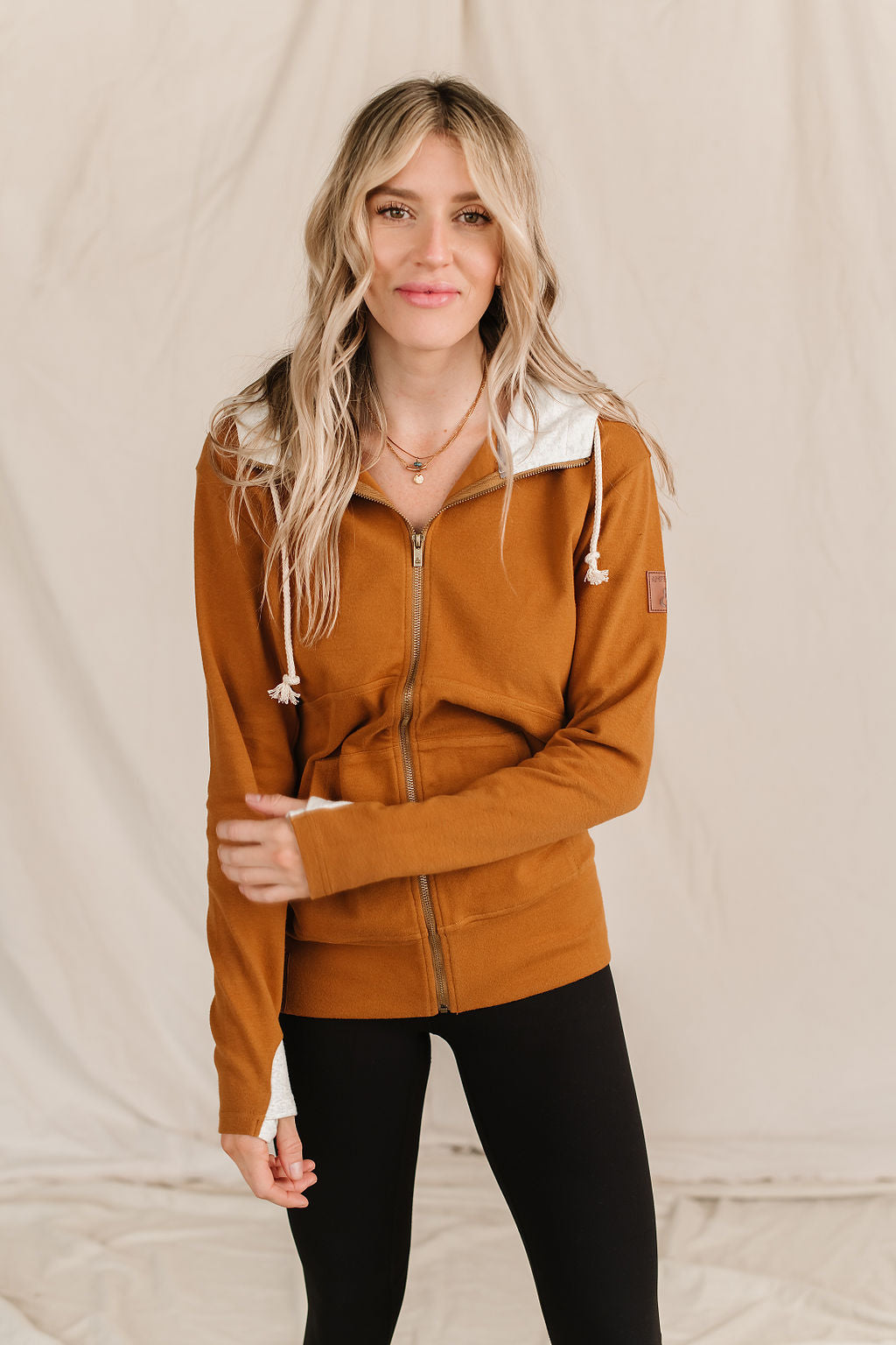 Ampersand Avenue Fullzip Sweatshirt Hey Boo Hey