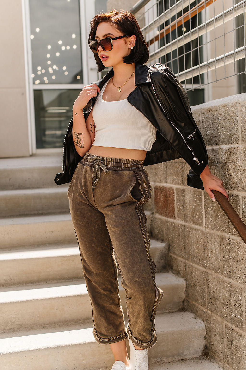 Ampersand Avenue Everyday Pant - Washed Olive
