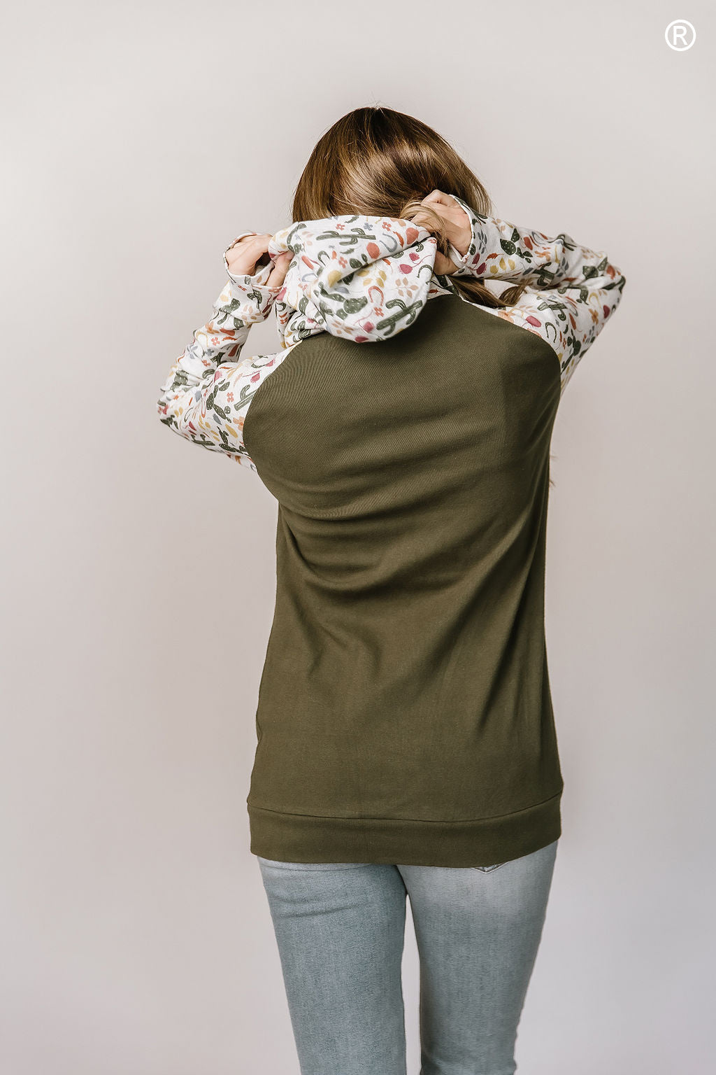 Ampersand Avenue - Doublehood™ Sweatshirt - Cactus Blossom
