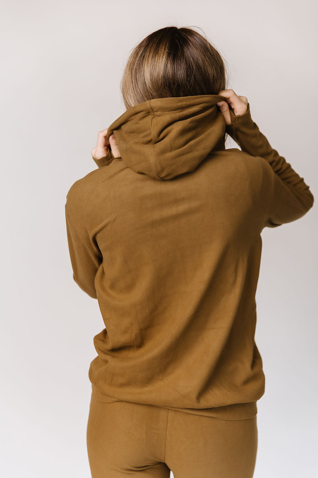 Ampersand Avenue - Halfzip Hoodie Performance Fleece - Lemongrass