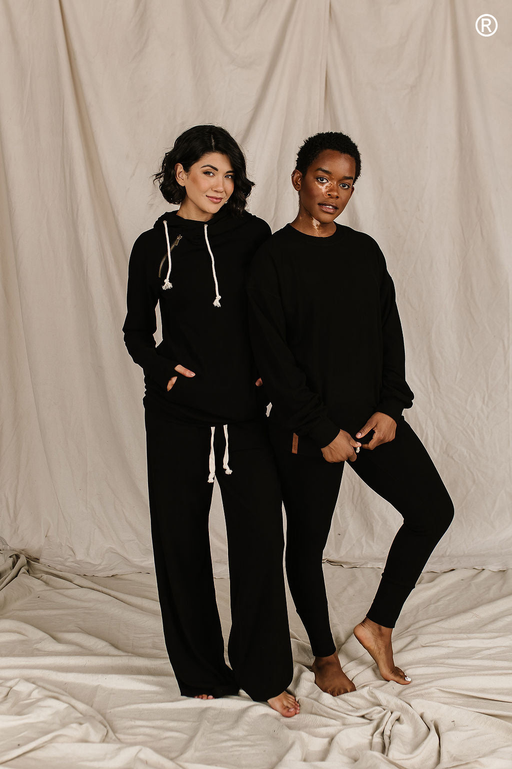 Ampersand Avenue - Doublehood™ Sweatshirt - Poppy Seed