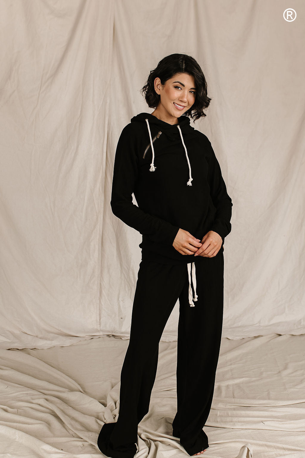 Ampersand Avenue - Doublehood™ Sweatshirt - Poppy Seed