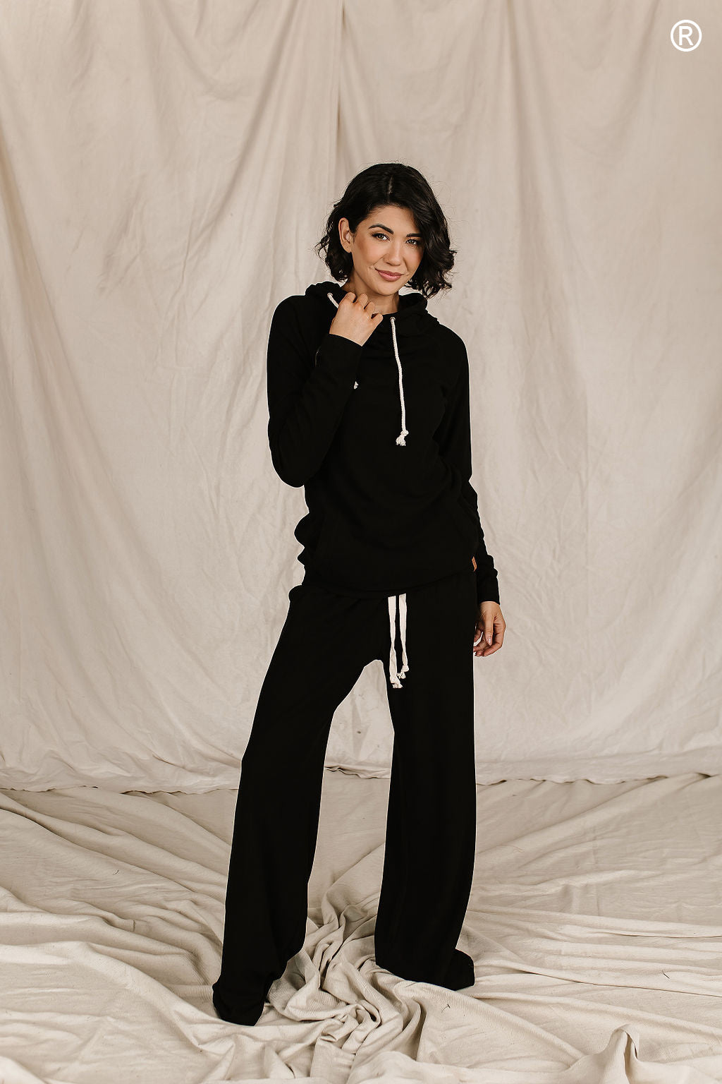 Ampersand Avenue - Doublehood™ Sweatshirt - Poppy Seed