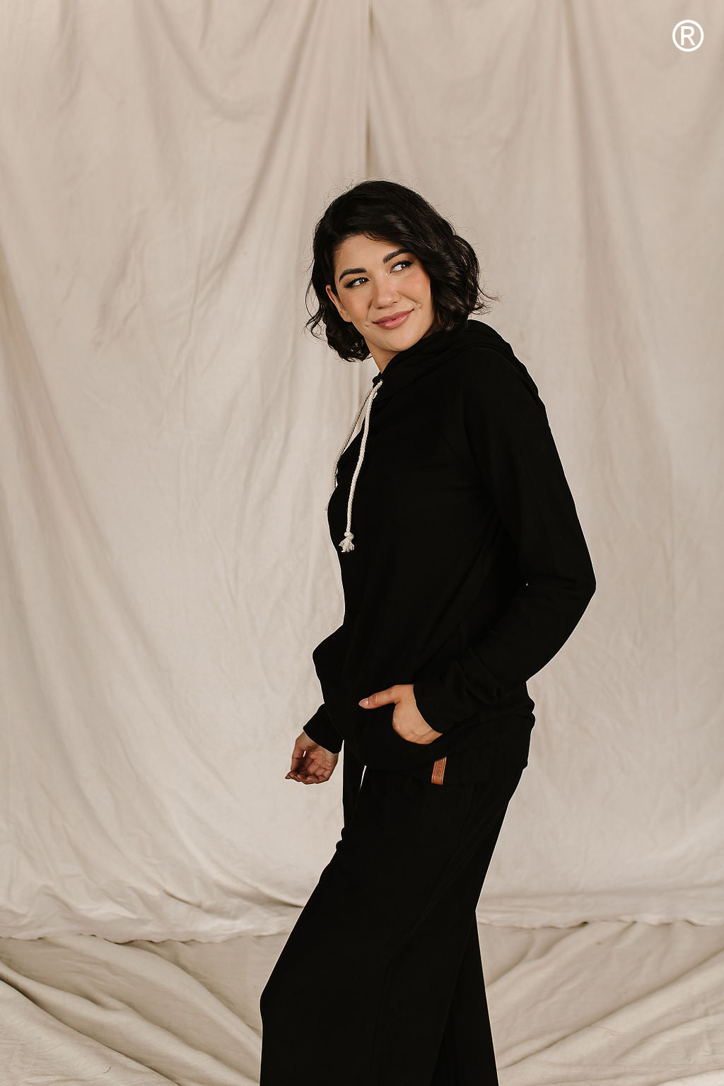 Ampersand Avenue - Doublehood™ Sweatshirt - Poppy Seed