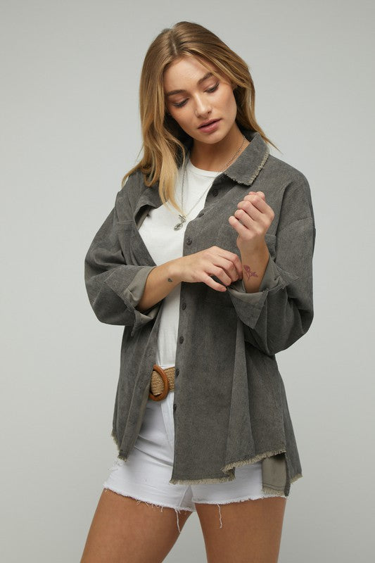 Get A Grip Button Down