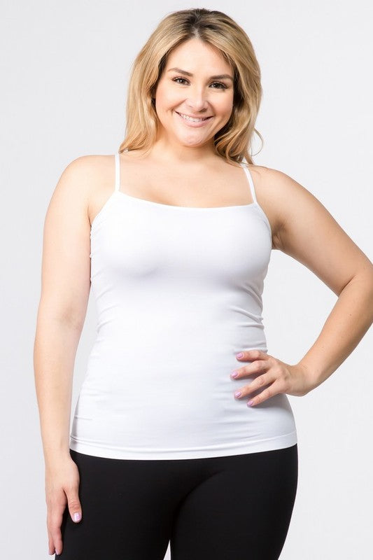 Seamless Cami - White