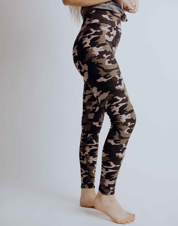Perfect Fit Leggings - Camo