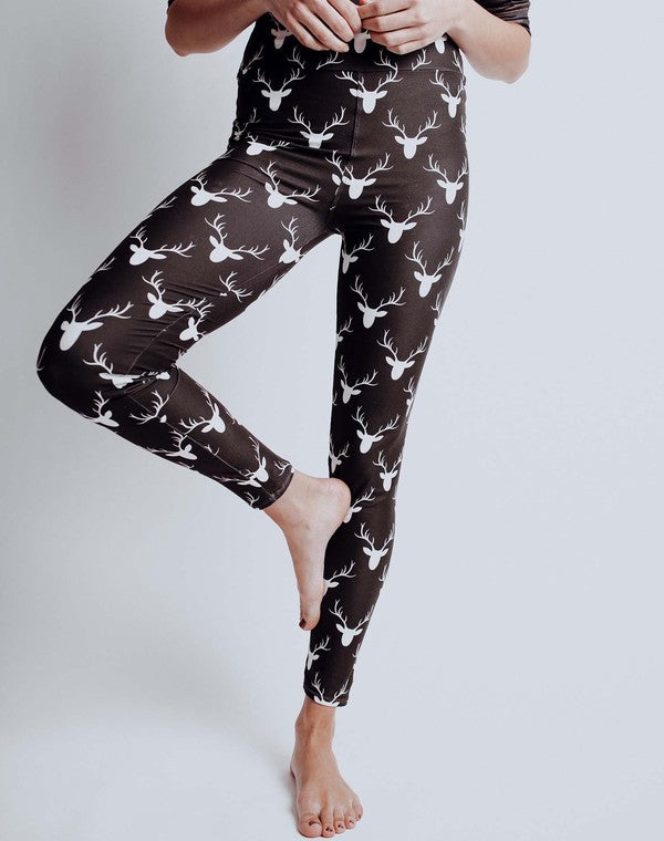 Perfect Fit Leggings - Oh Deer