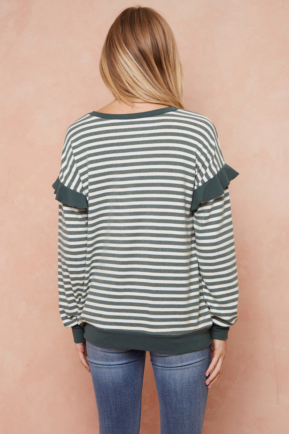 Forever the Best Ruffle Sleeve Pullover