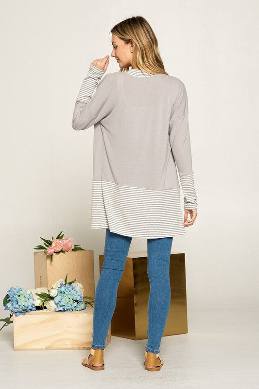 Forever Isn't Long Enough Cardigan - Grey