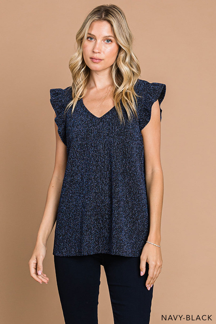 Be Your Best Lurex Top