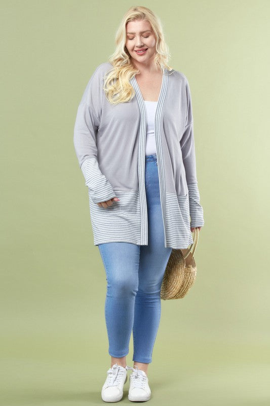 Forever Isn't Long Enough Cardigan - Grey