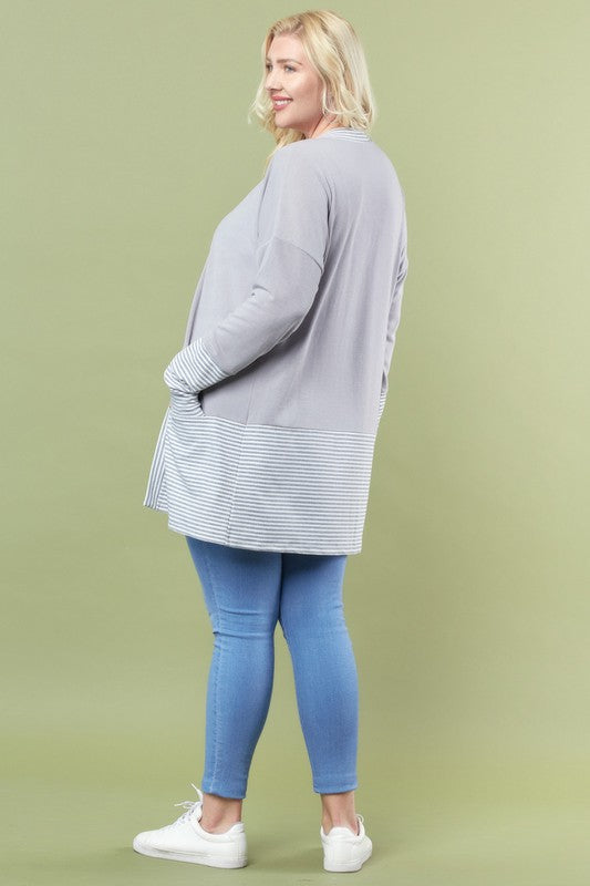 Forever Isn't Long Enough Cardigan - Grey