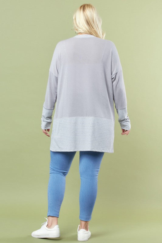Forever Isn't Long Enough Cardigan - Grey